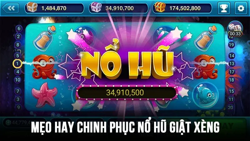 Mẹo hay chinh phục game nổ hũ