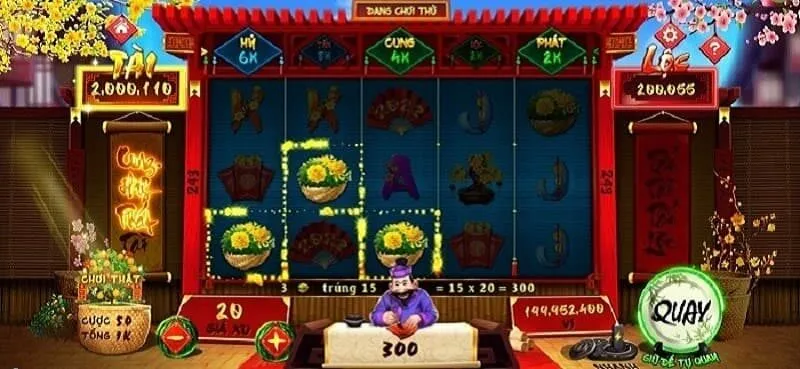 Nổ hũ Ông Đồ jackpot khủng