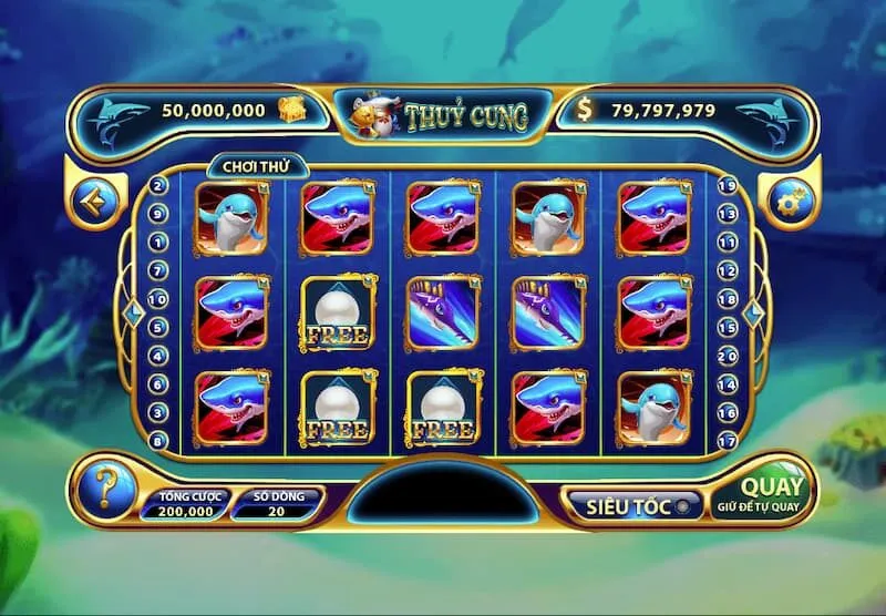 Nổ hũ Thủy Cung jackpot khủng