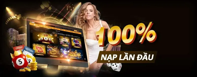 Cổng game ưu ái anh em người mới với giá trị thưởng lên đến 100% số tiền lần đầu nạp