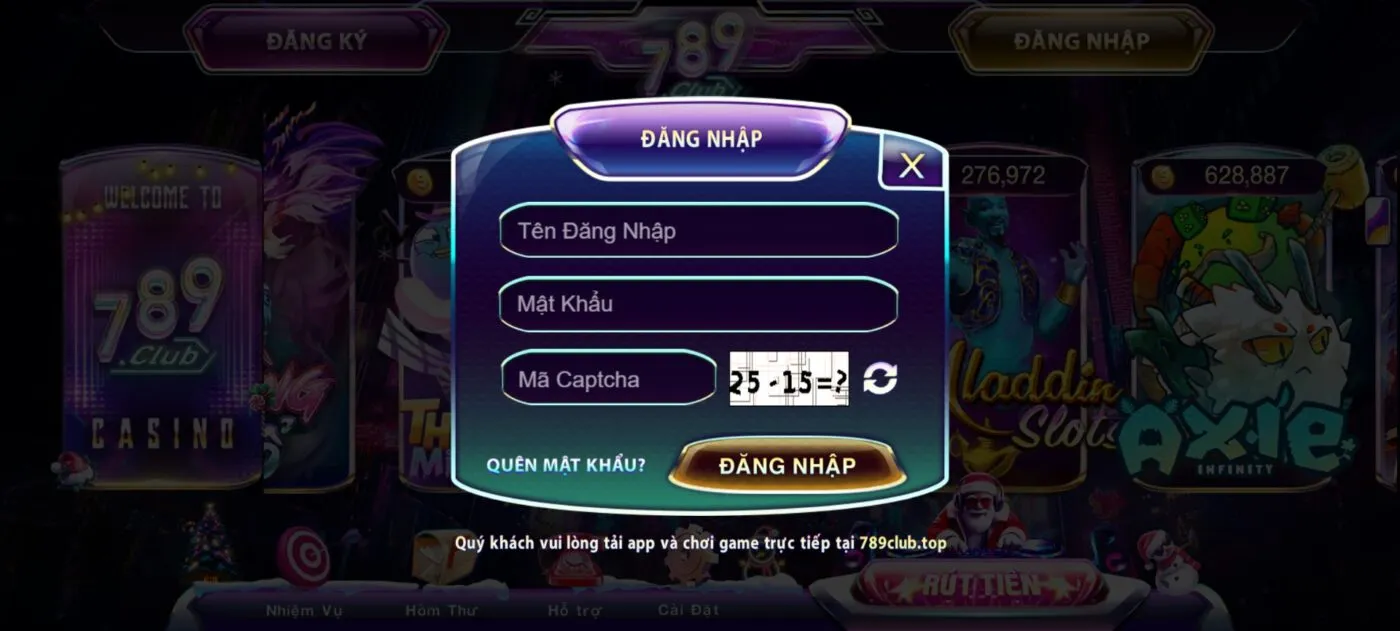 đăng nhập 789Club