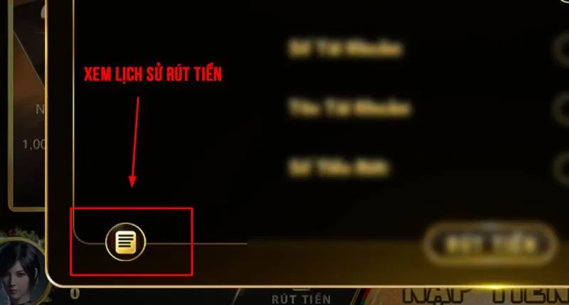 Hướng dẫn xem lịch sử rút tiền từ Go88