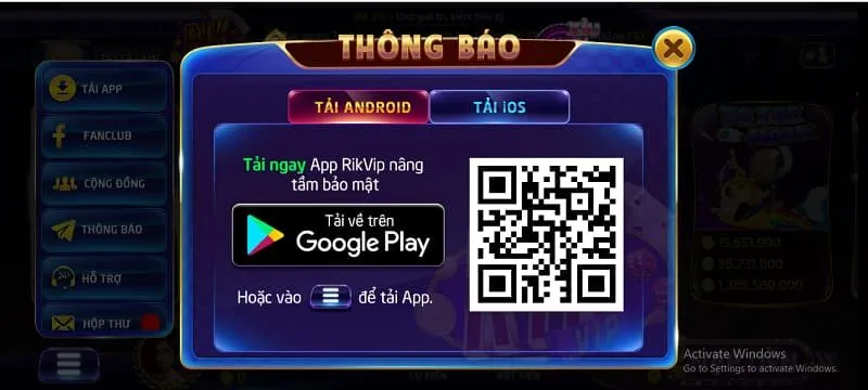 tải rikvip android