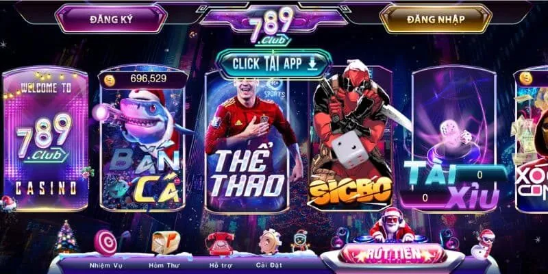 Kho game bài đổi thưởng tại 789 Club khủng, công bằng