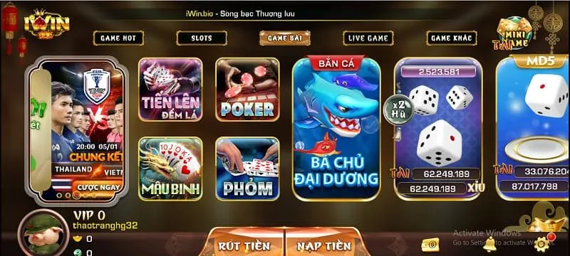 game bài iwin