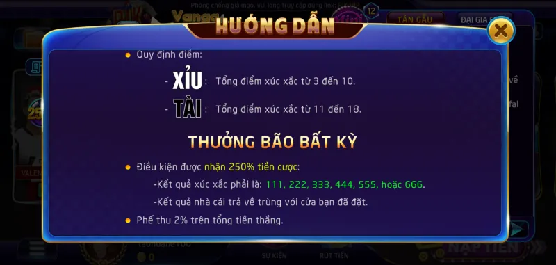 Tài xỉu Rikvip