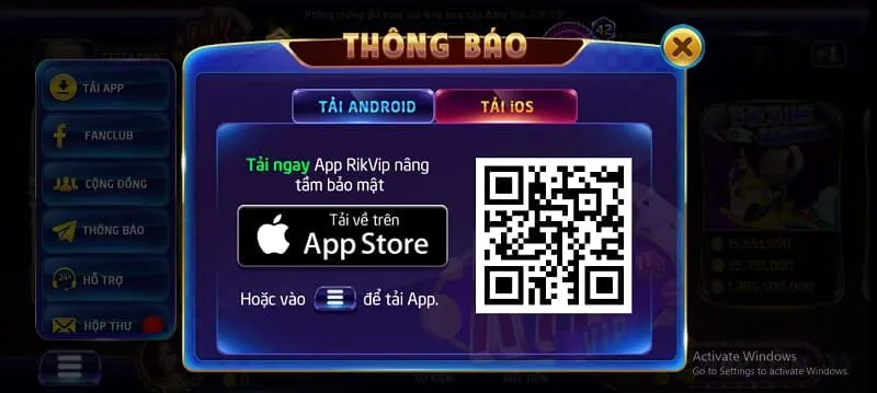 tải rikvip ios