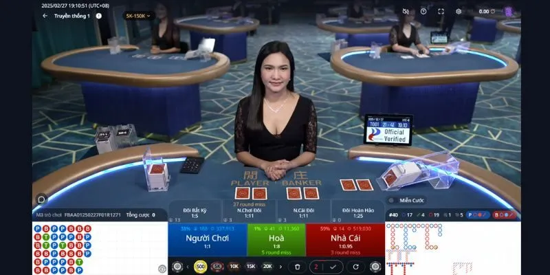 Luật chơi baccarat tại Nohu FM đơn giản, dễ hiểu